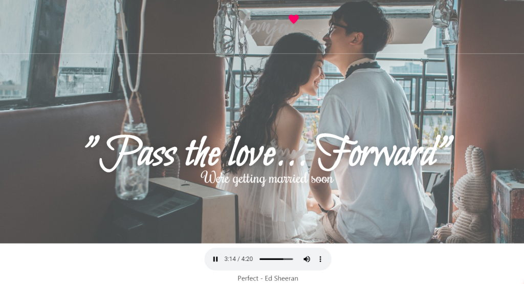 e-Wedding Card by Temjai